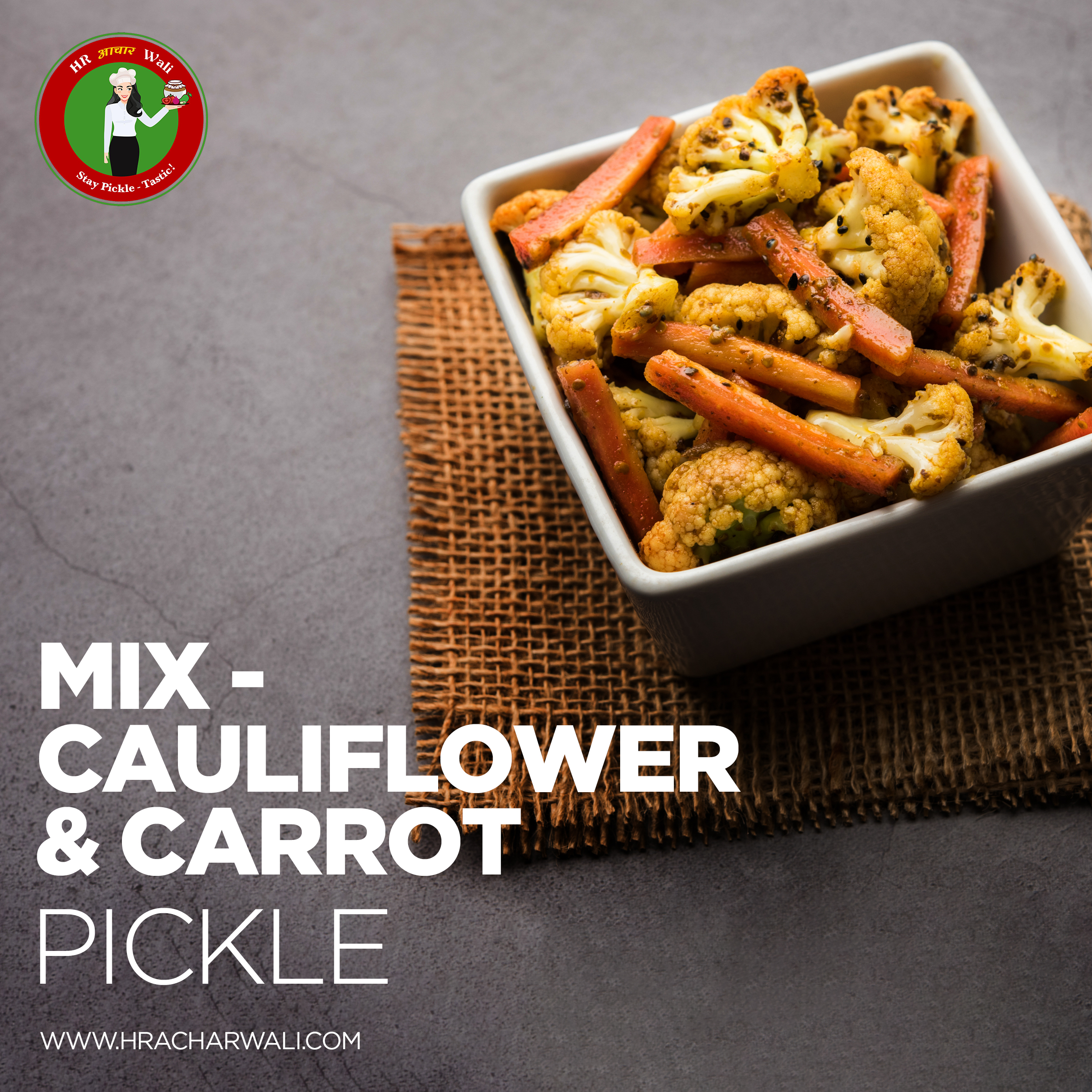 Mix - cauliflower & carrot Pickle